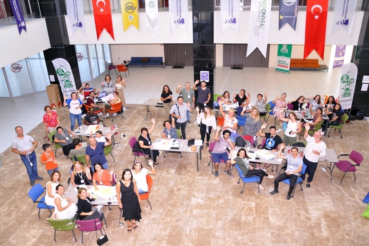 Image of team members at the Cukurova Technopark in Turkey