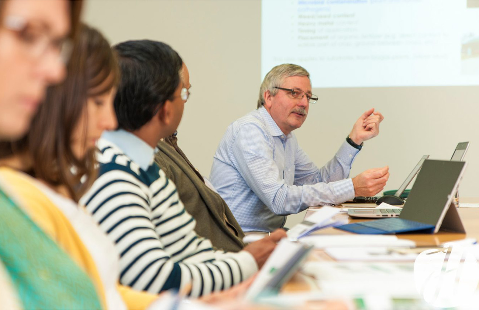 Image of a GLOBALG.A.P. certification body training workshop for farm auditors
