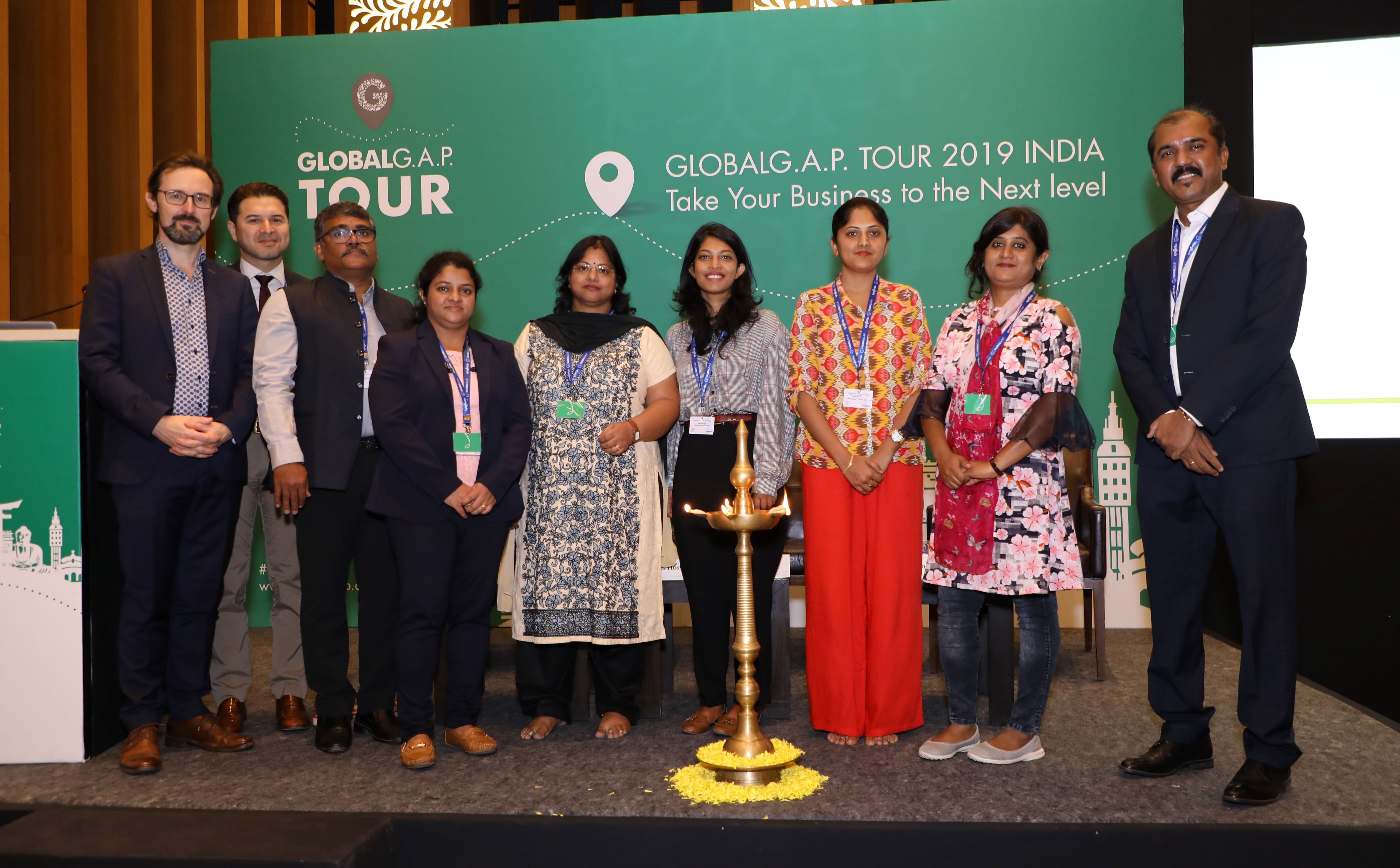 Image of participants at the 2019 TOUR stop in India