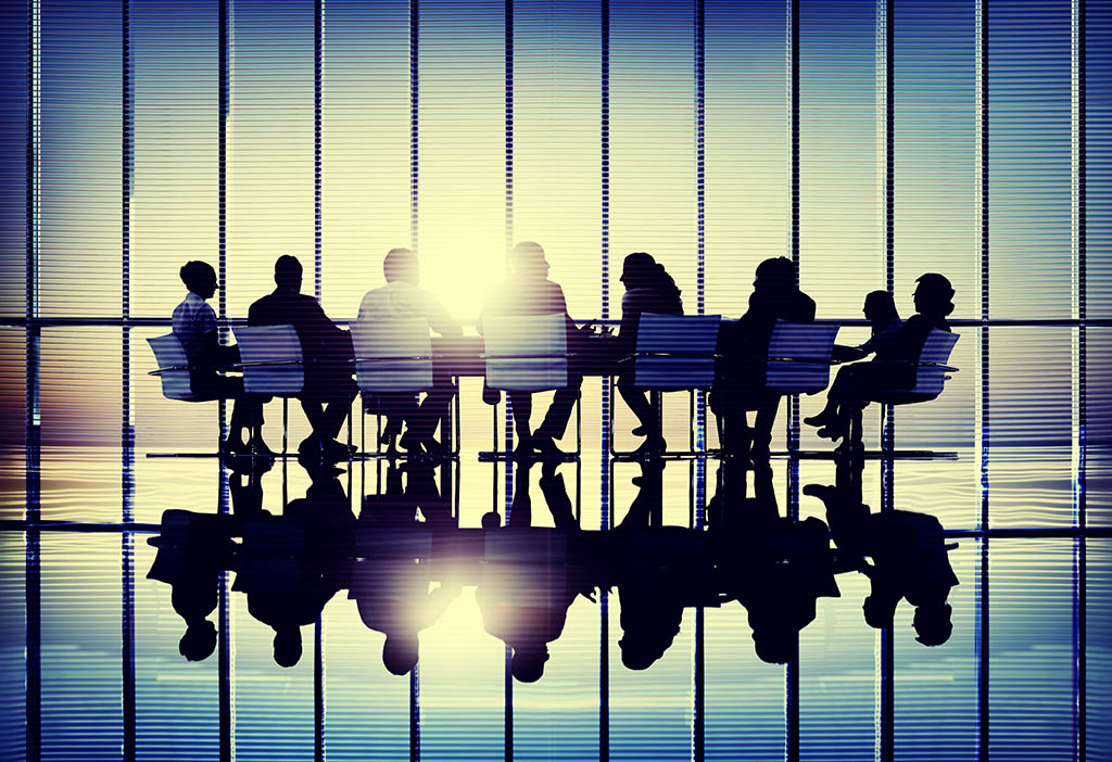 Image of a business meeting