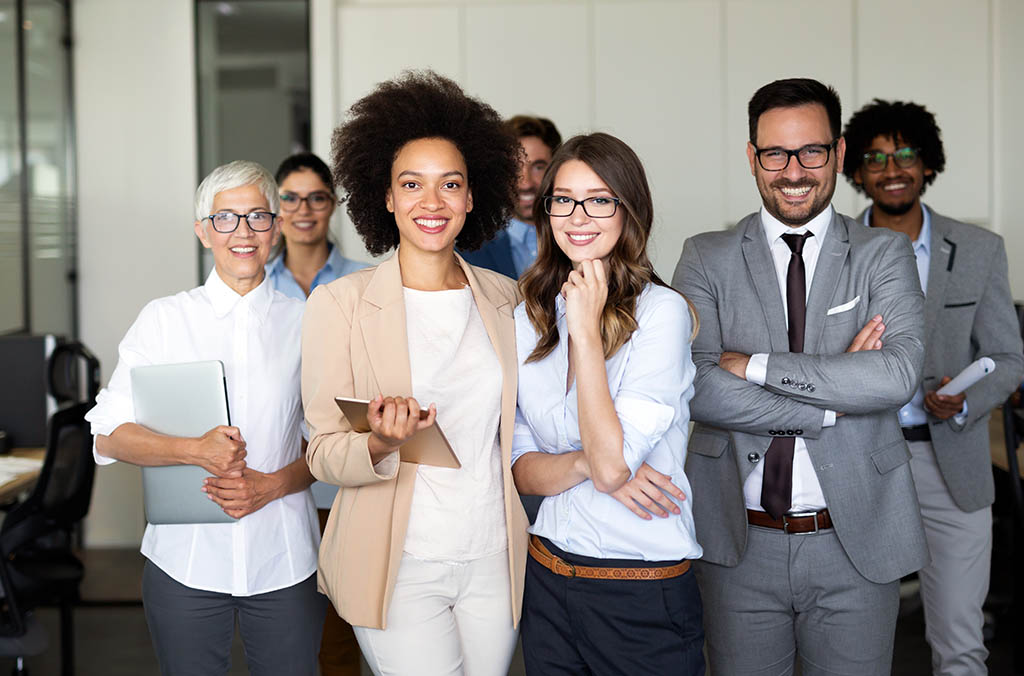 Image of technical committee members following acceptance of new applicants