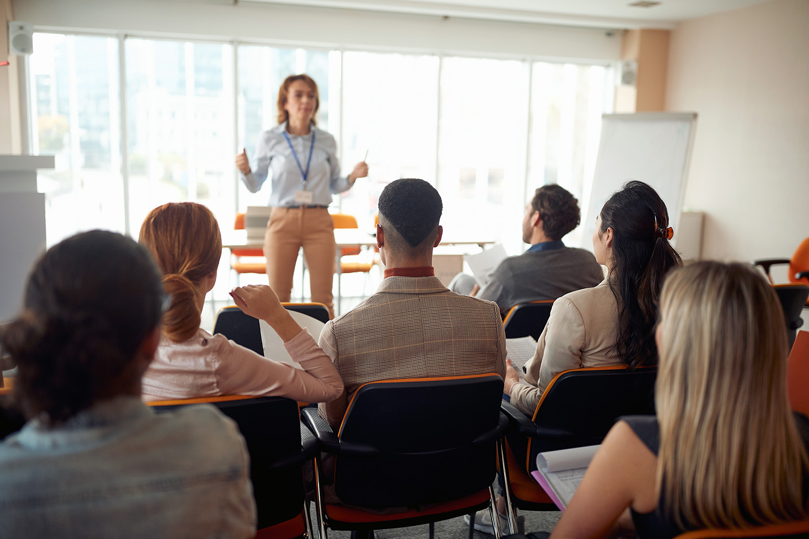 Image of a training session for supply chain stakeholders