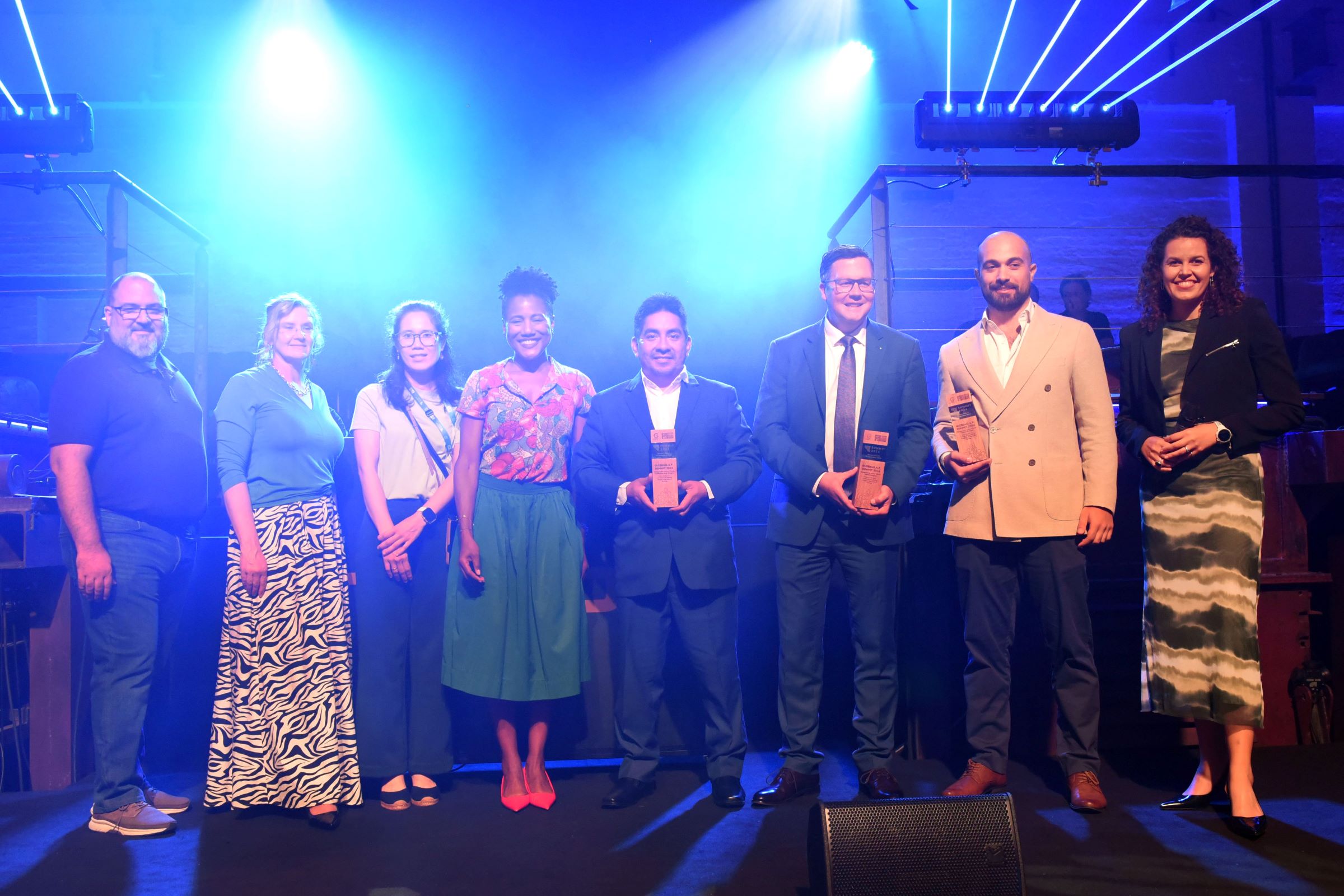 Winners of the inaugural Changemaker Awards at the GLOBALG.A.P. SUMMIT 2024