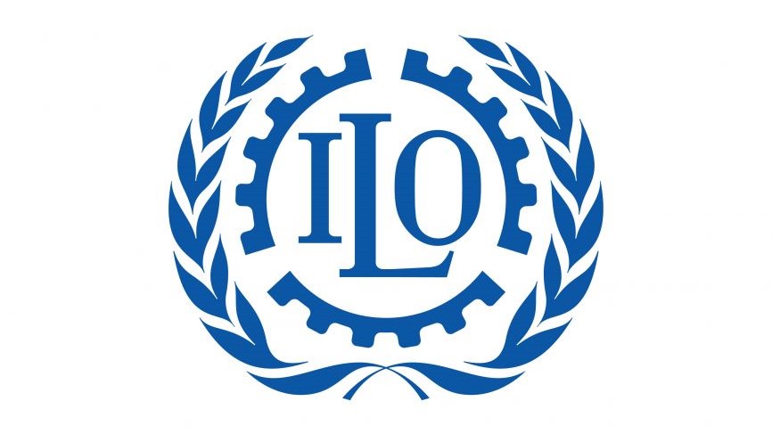 Logo of the International Labor Organization (ILO)